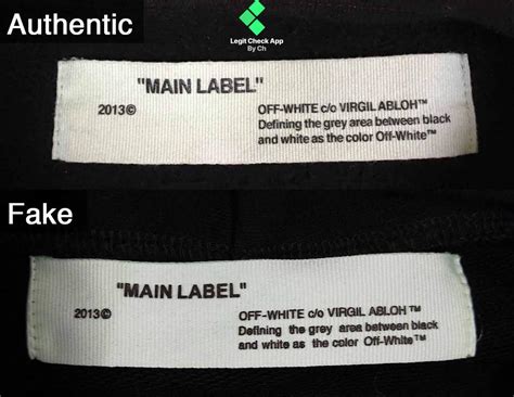 off white hoodie with tag.